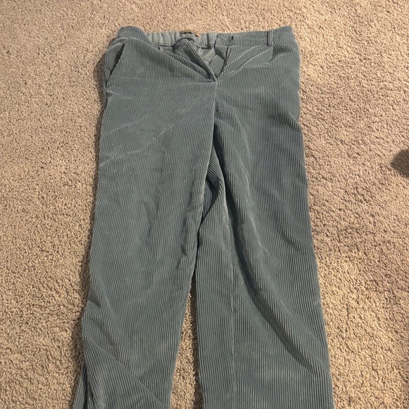 soyaconcept Pants - Women's Blue Corduroy Trousers